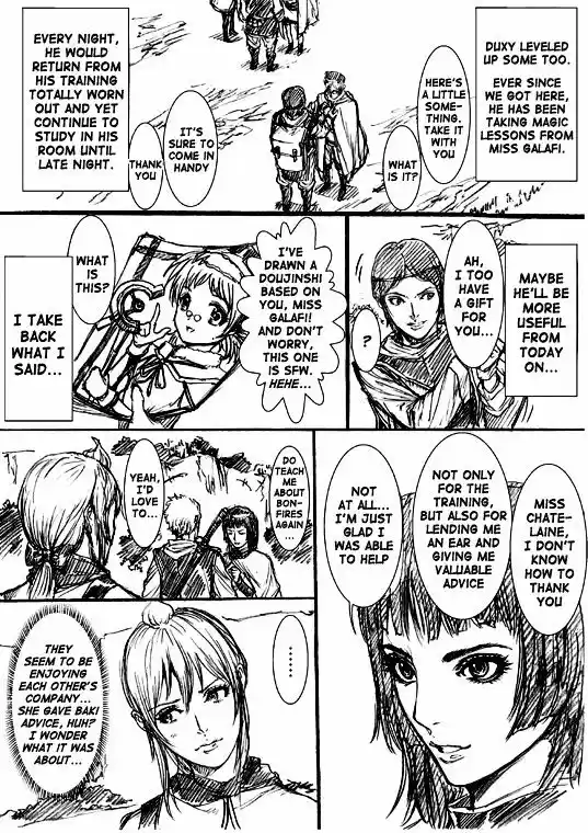 How I stalked some dude with an exposed nipple and stumbled upon the Zenithian Sword ch.84