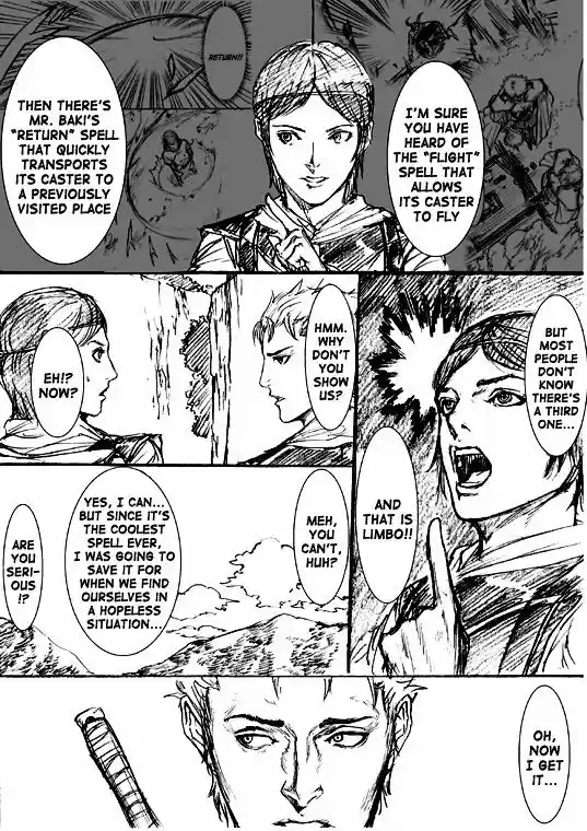 How I stalked some dude with an exposed nipple and stumbled upon the Zenithian Sword ch.84