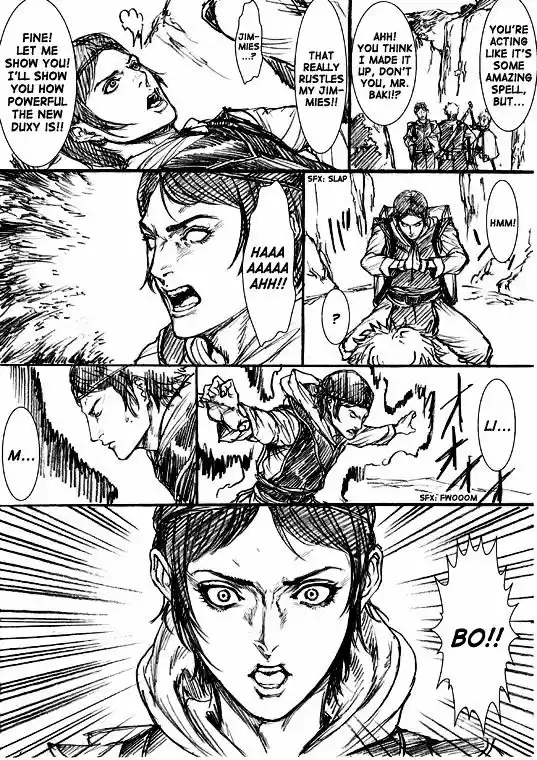 How I stalked some dude with an exposed nipple and stumbled upon the Zenithian Sword ch.84