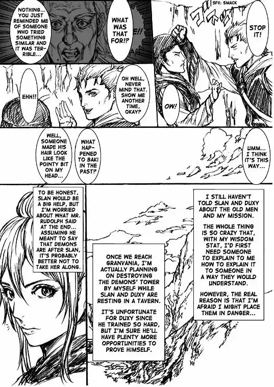 How I stalked some dude with an exposed nipple and stumbled upon the Zenithian Sword ch.84