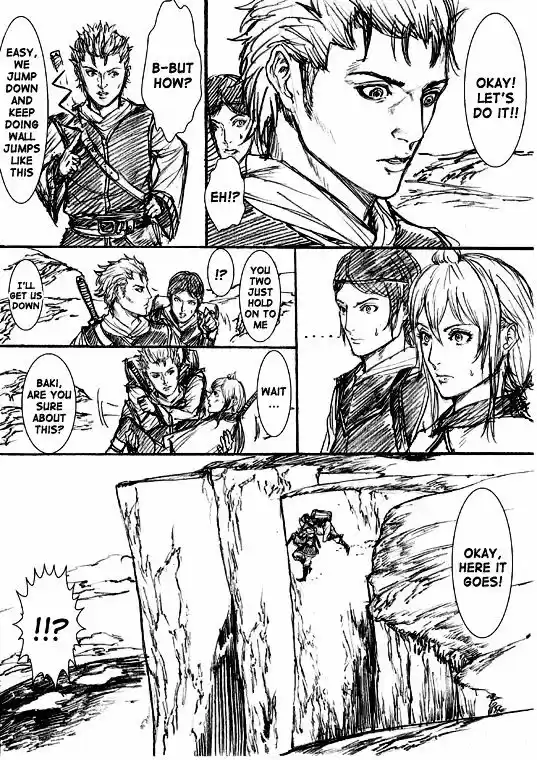 How I stalked some dude with an exposed nipple and stumbled upon the Zenithian Sword ch.84