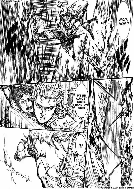 How I stalked some dude with an exposed nipple and stumbled upon the Zenithian Sword ch.84