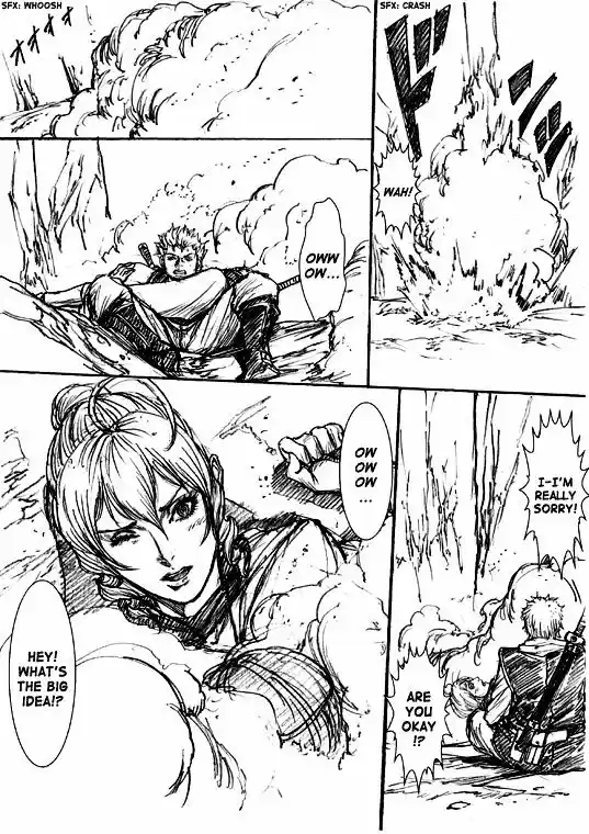 How I stalked some dude with an exposed nipple and stumbled upon the Zenithian Sword ch.84