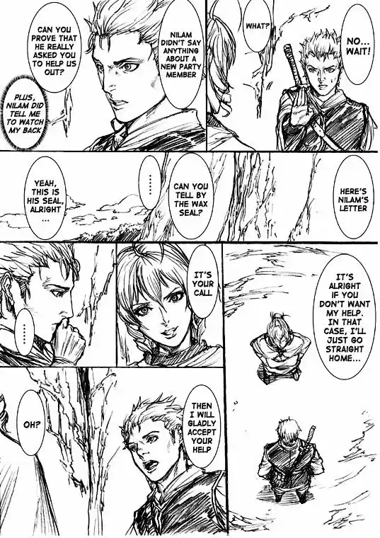 How I stalked some dude with an exposed nipple and stumbled upon the Zenithian Sword ch.85