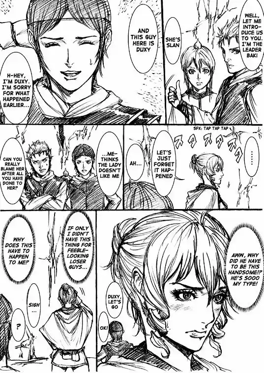How I stalked some dude with an exposed nipple and stumbled upon the Zenithian Sword ch.85