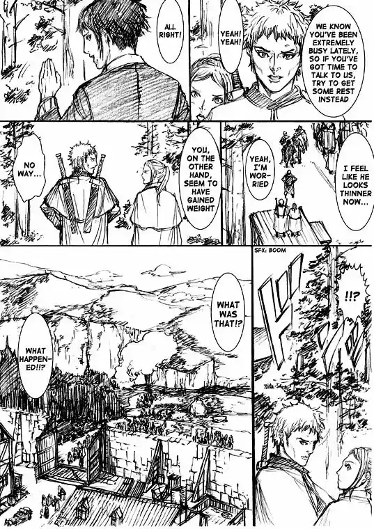 How I stalked some dude with an exposed nipple and stumbled upon the Zenithian Sword ch.85