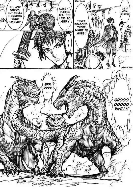 How I stalked some dude with an exposed nipple and stumbled upon the Zenithian Sword ch.85