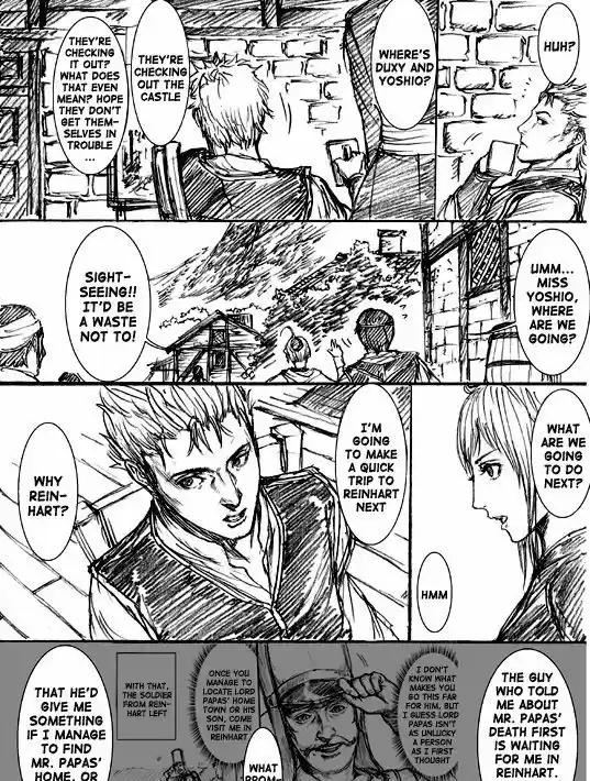 How I stalked some dude with an exposed nipple and stumbled upon the Zenithian Sword ch.87