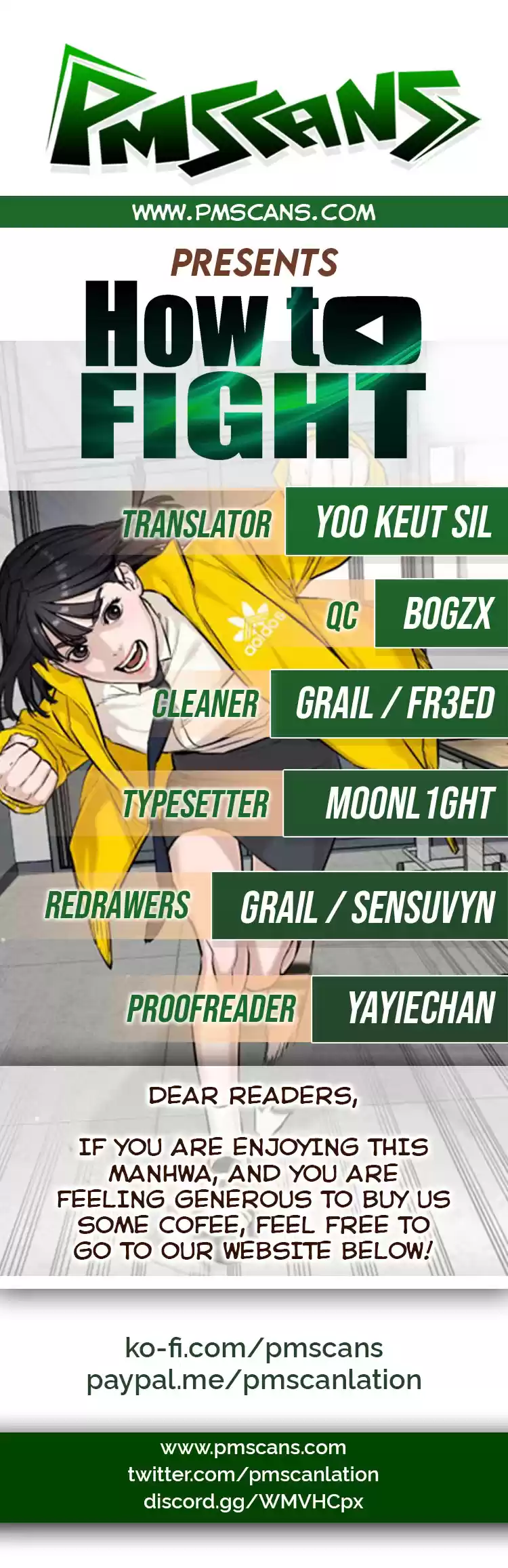 How to Fight Ch. 21 I'm sorry I couldn't go right away.