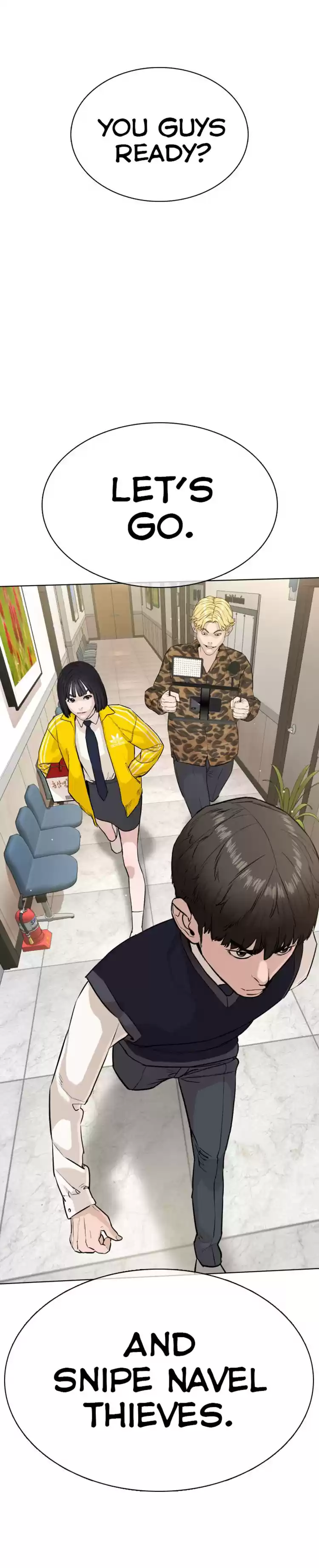 How to Fight Ch. 21 I'm sorry I couldn't go right away.