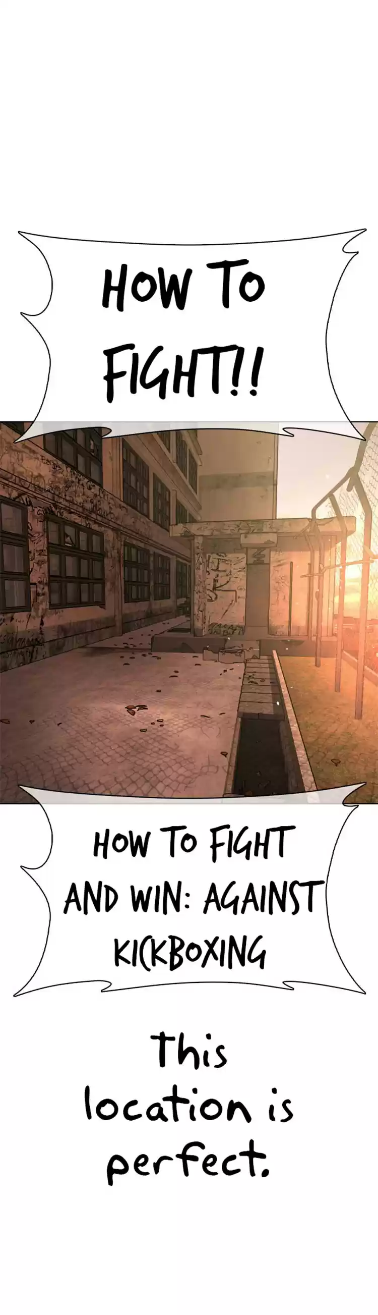 How to Fight Ch. 31 I needed to be Aggressive just to Show this