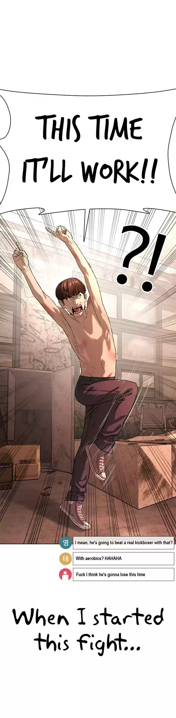 How to Fight Ch. 31 I needed to be Aggressive just to Show this