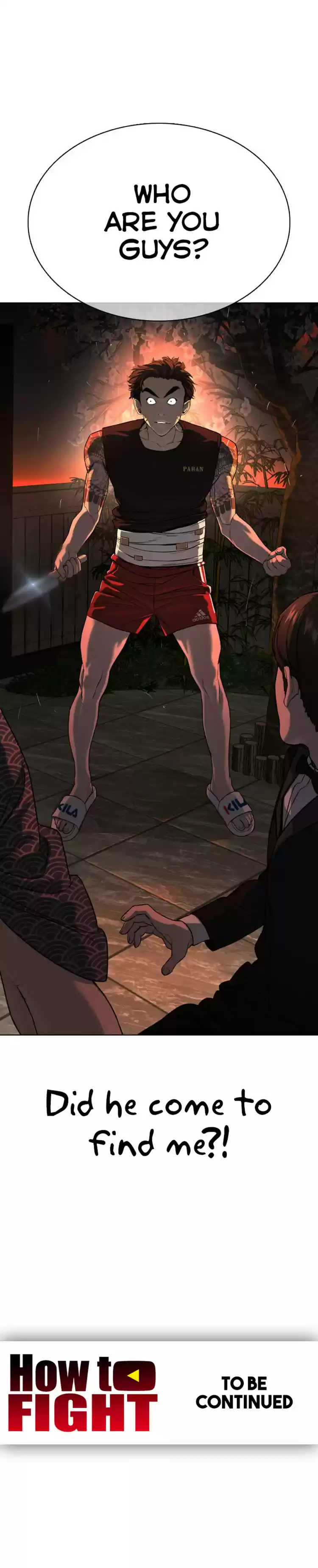 How to Fight Ch. 35 Do you wanna Die, Hobin?