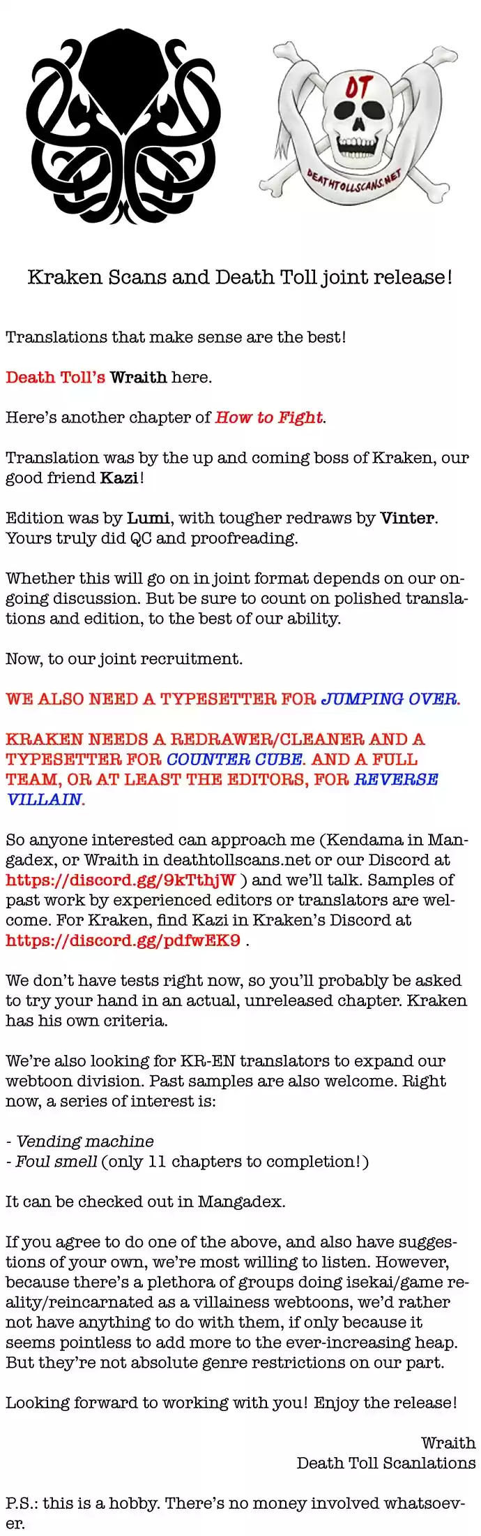 How to Fight Ch. 4 Lesson Number 1 No agitation