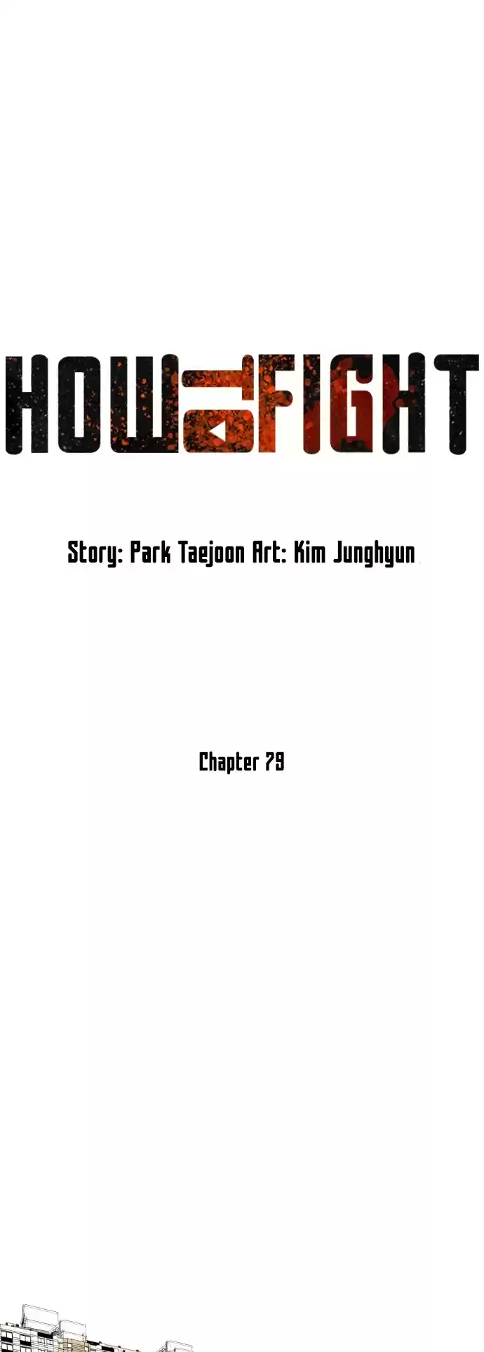 How To Fight Chapter 79: It's A Booger