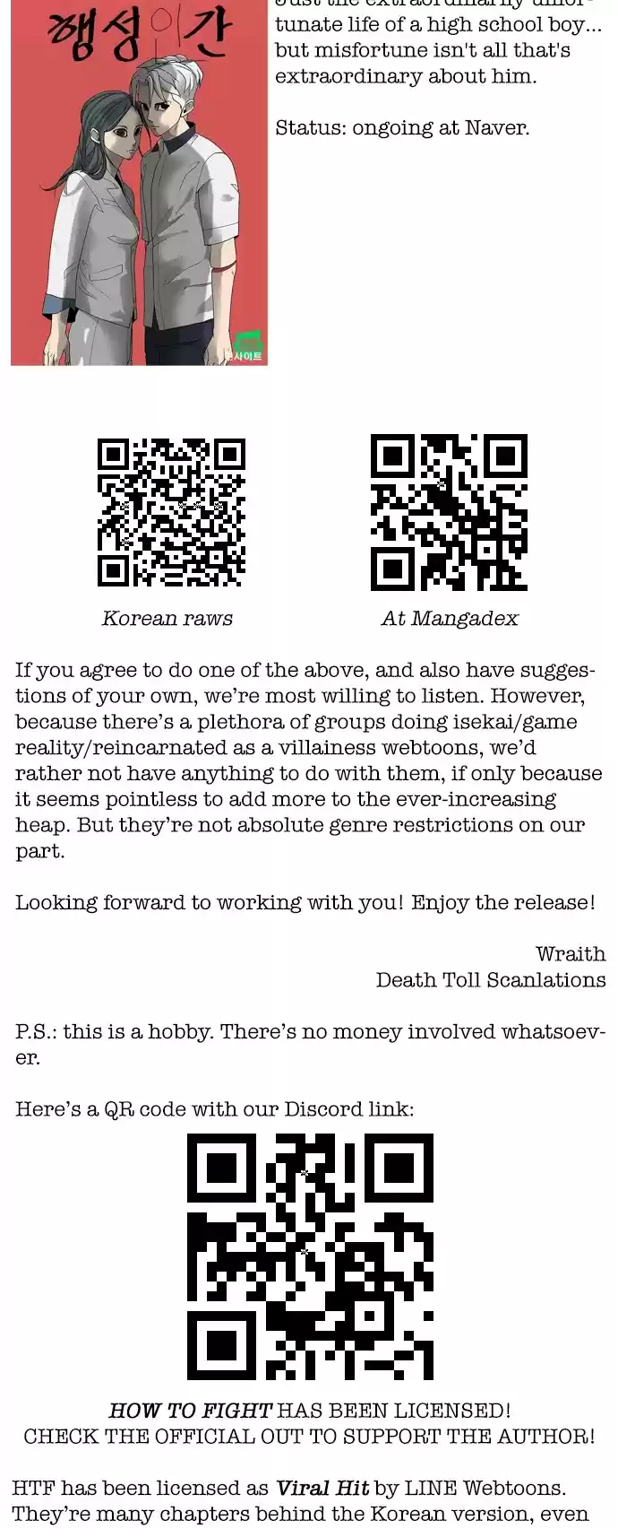 How To Fight Chapter 79: It's A Booger