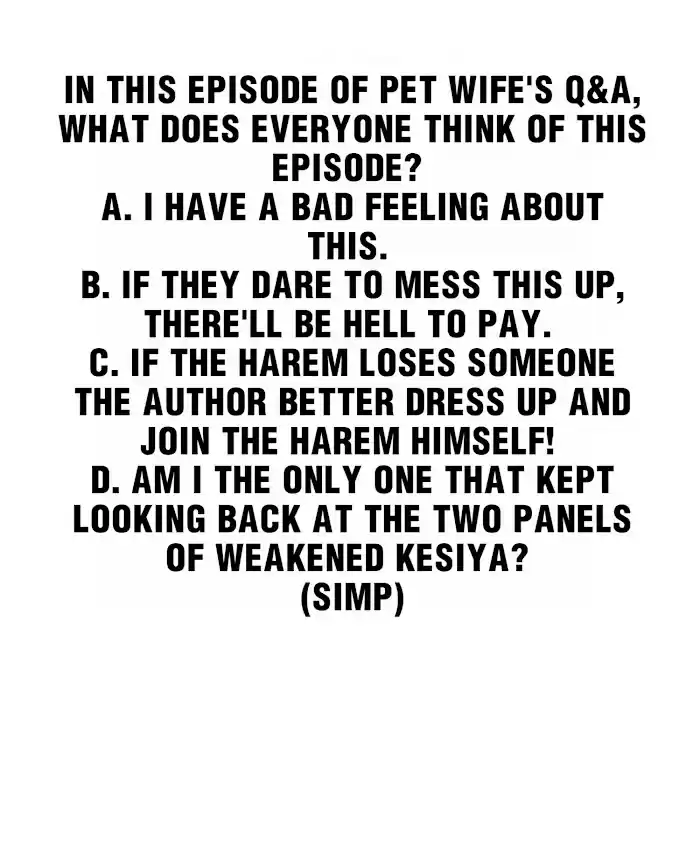 How To Properly Care For Your Pet Wife Chapter 101