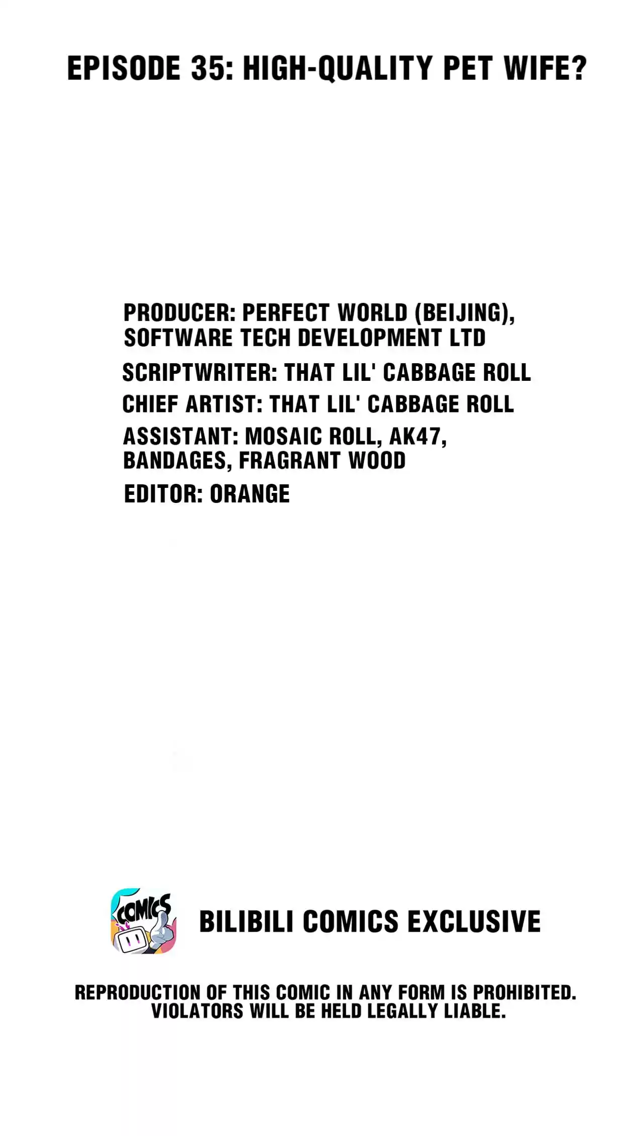 How To Properly Care For Your Pet Wife Chapter 35