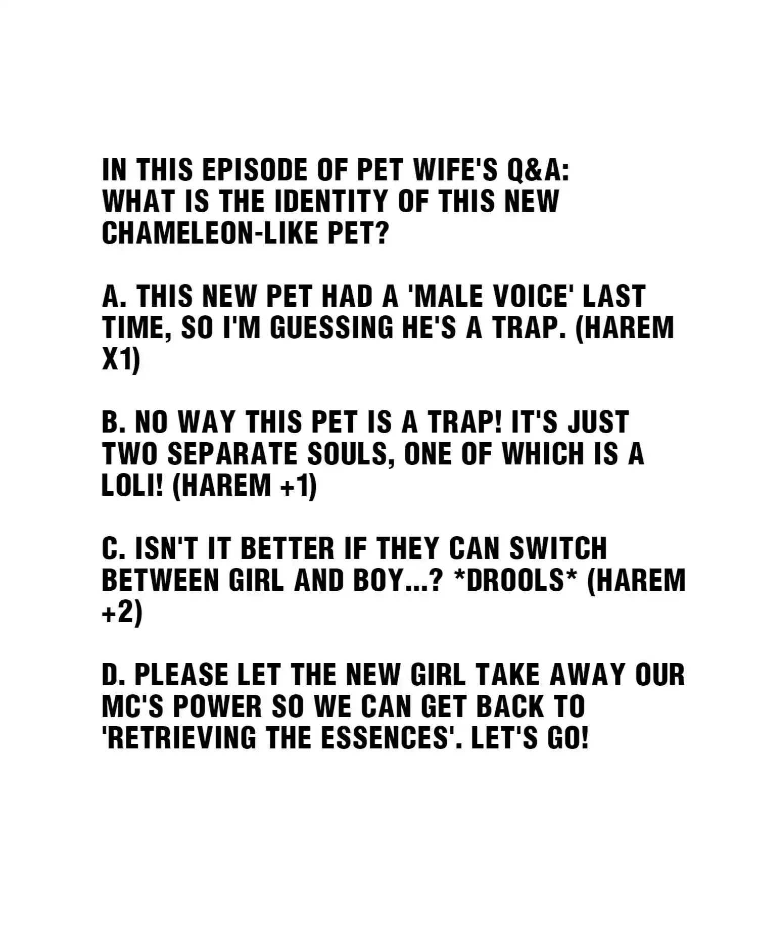 How To Properly Care For Your Pet Wife Chapter 70