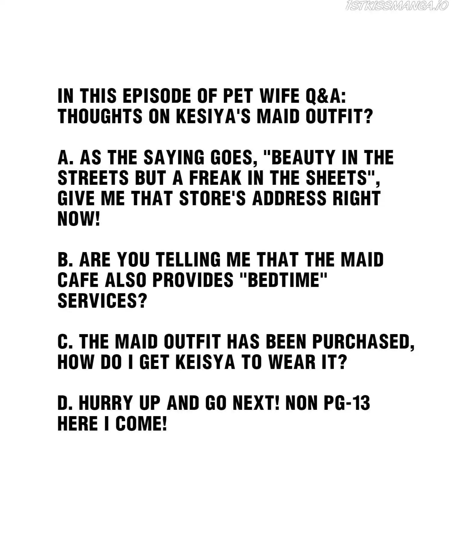 How To Properly Care For Your Pet Wife Chapter 80