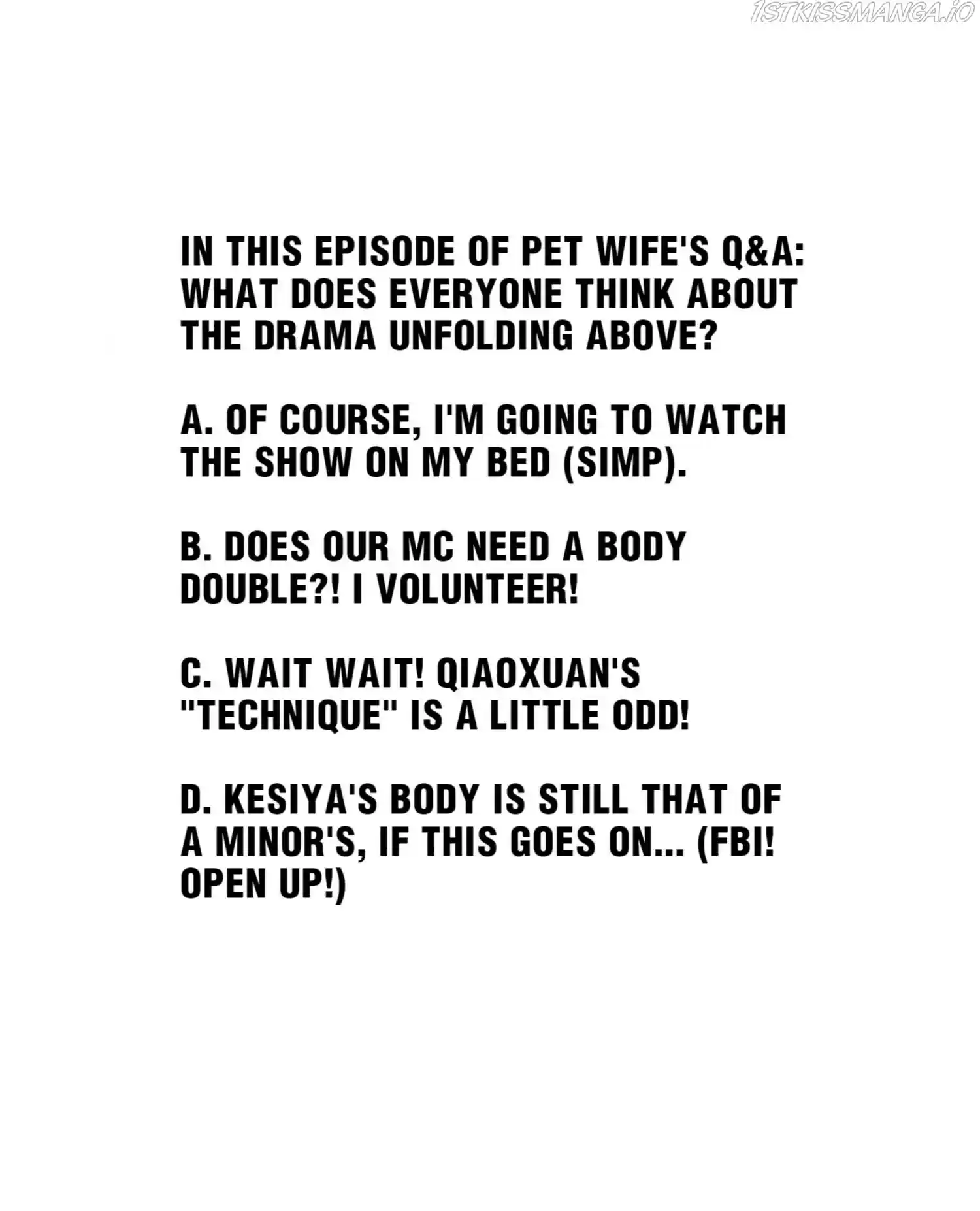 How To Properly Care For Your Pet Wife Chapter 81