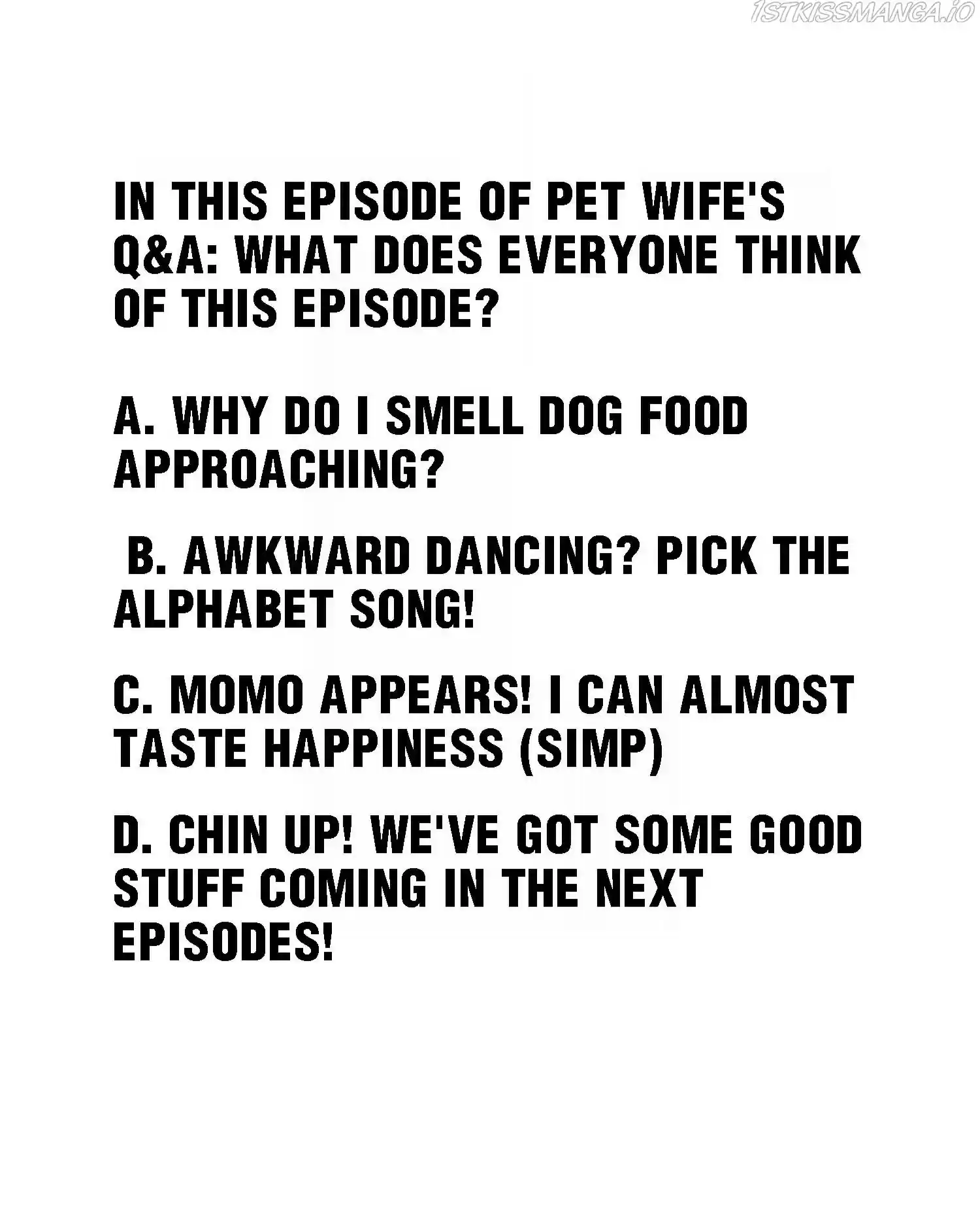 How To Properly Care For Your Pet Wife Chapter 86