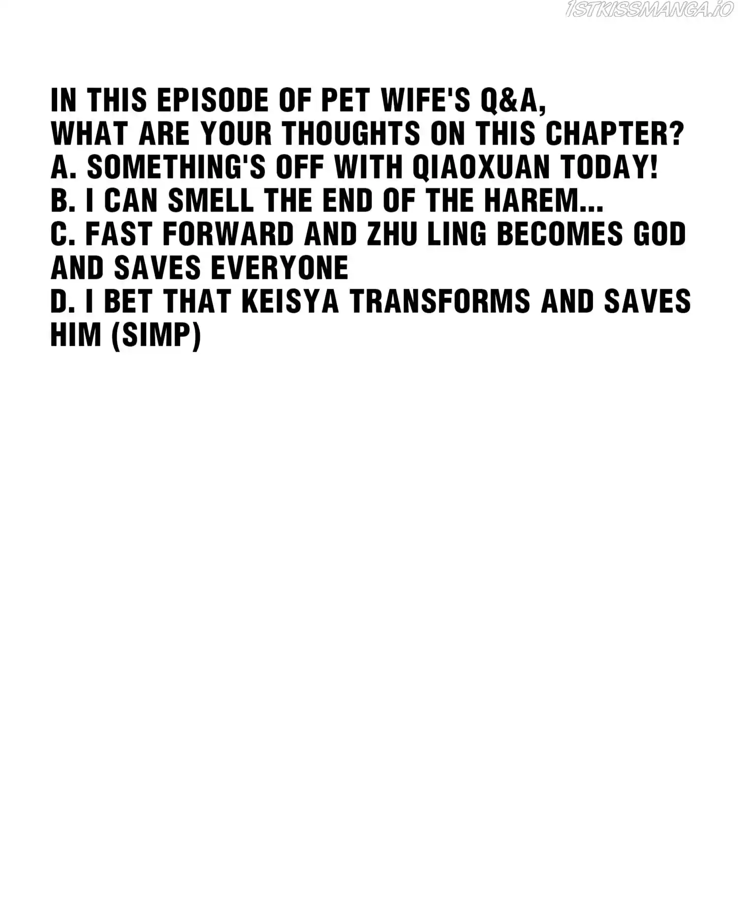 How To Properly Care For Your Pet Wife Chapter 90