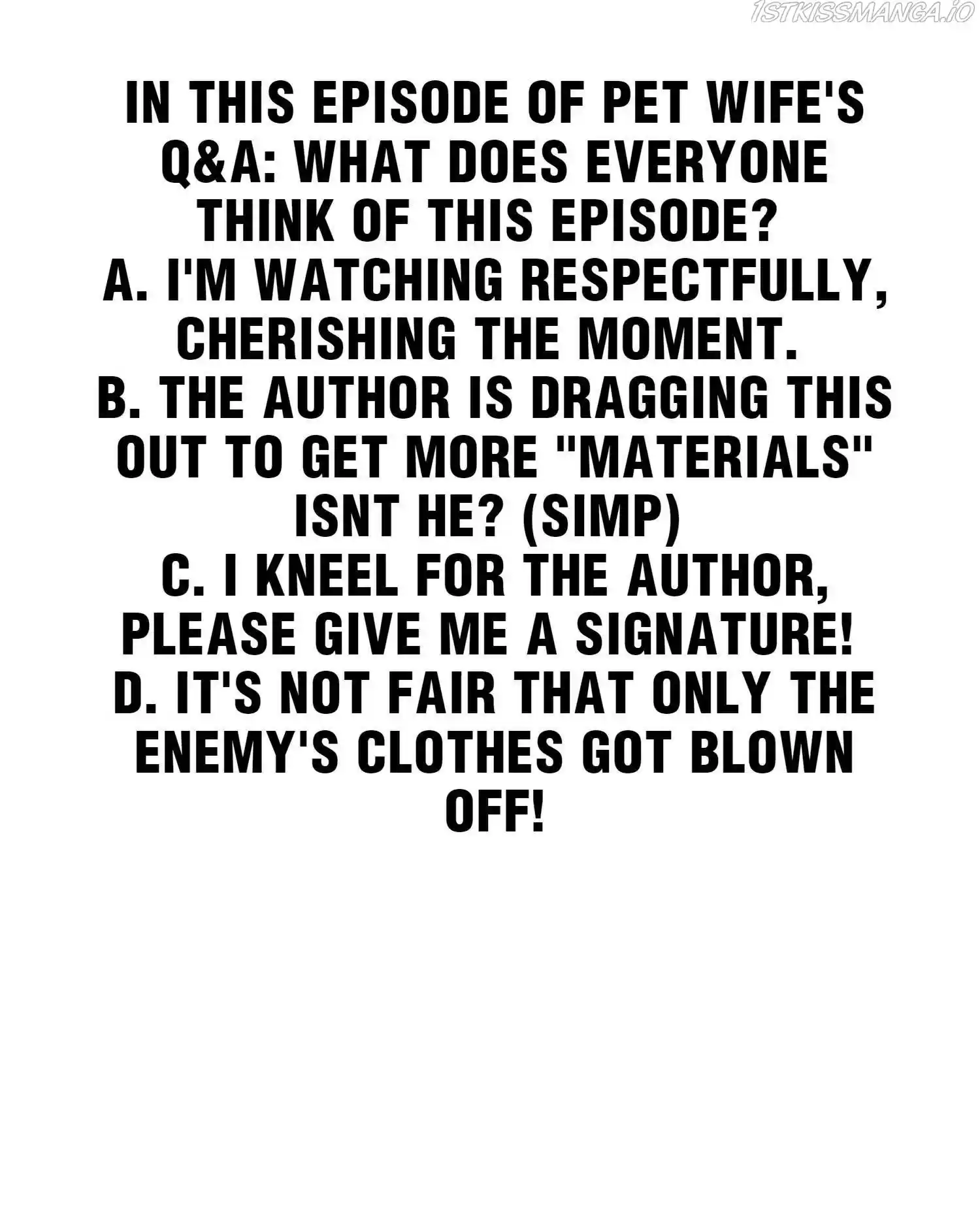 How To Properly Care For Your Pet Wife Chapter 93