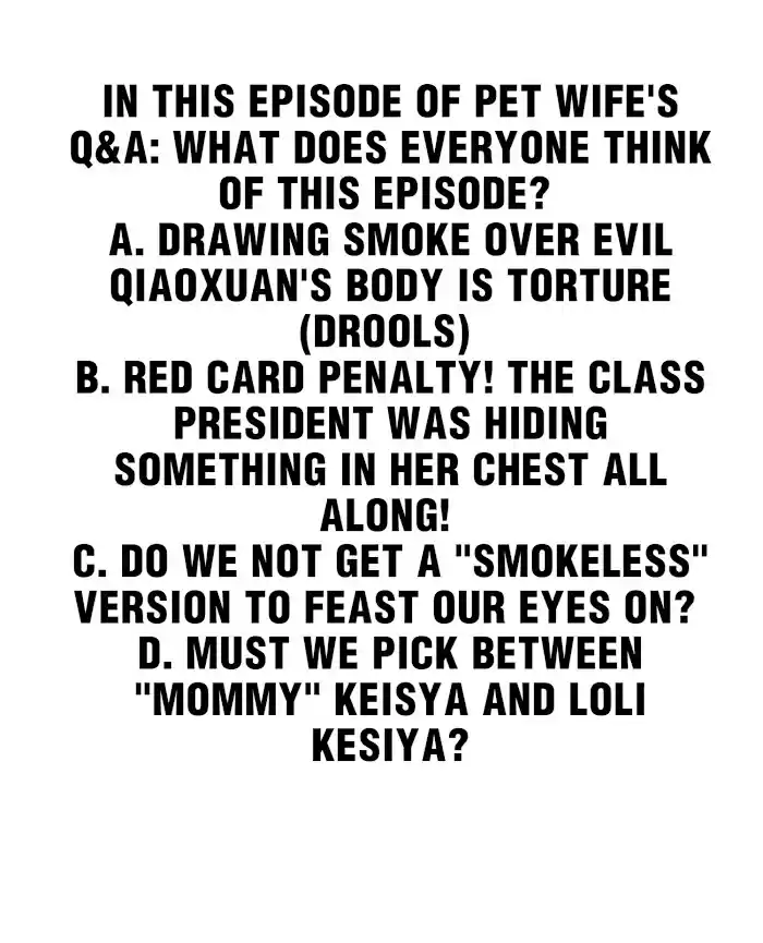 How To Properly Care For Your Pet Wife Chapter 99