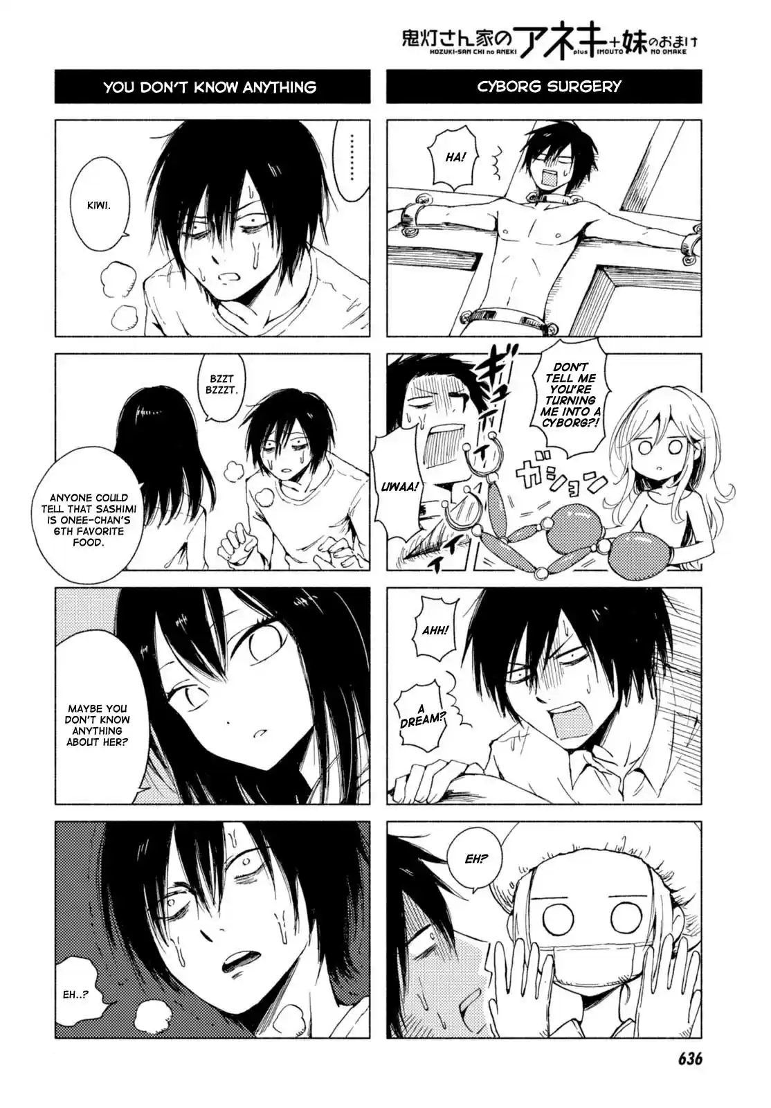 Hozuki san Chi no Aneki + Imouto Vol. 7 Ch. 123.4 Omake 10