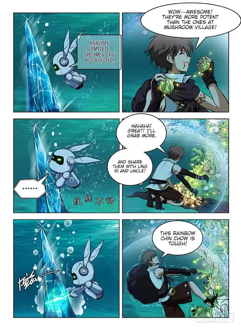Hunter Age Ch. 116 Underwater Scene