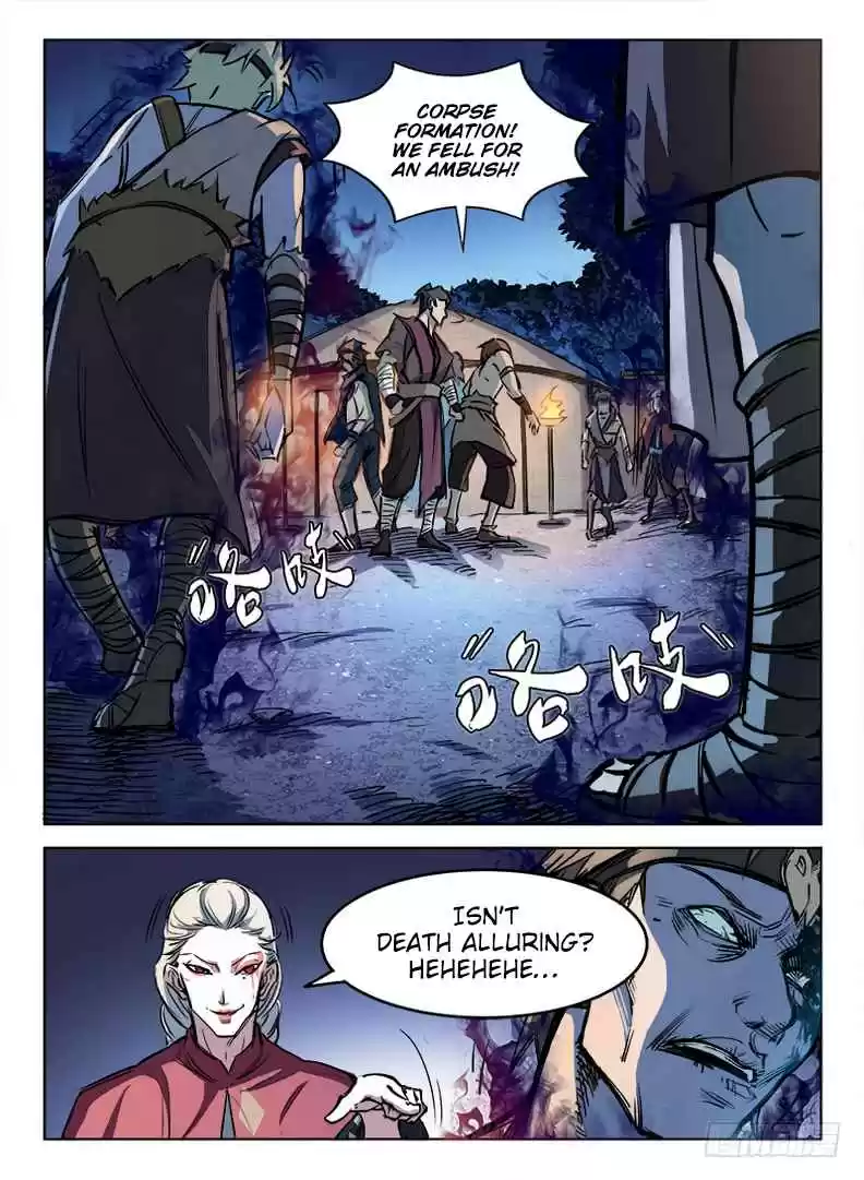 Hunter Age Ch. 15 Death Flame Corpse Formation