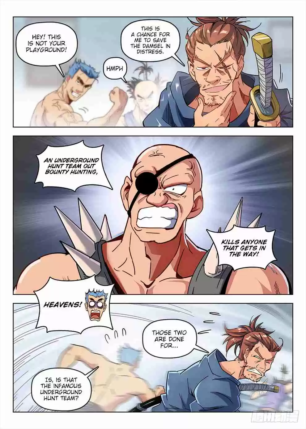 Hunter Age Ch. 189 Attacked in the Tavern