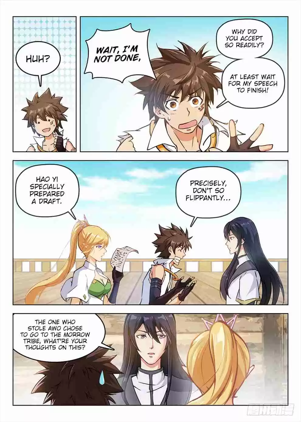 Hunter Age Ch. 193 Ming He Joins the Team