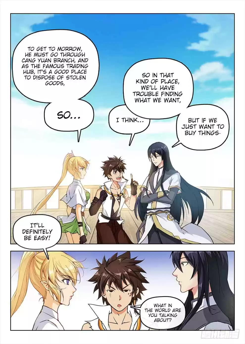 Hunter Age Ch. 193 Ming He Joins the Team