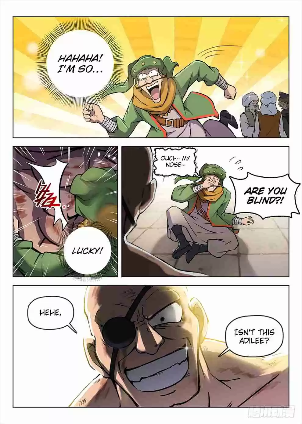 Hunter Age Ch. 193 Ming He Joins the Team