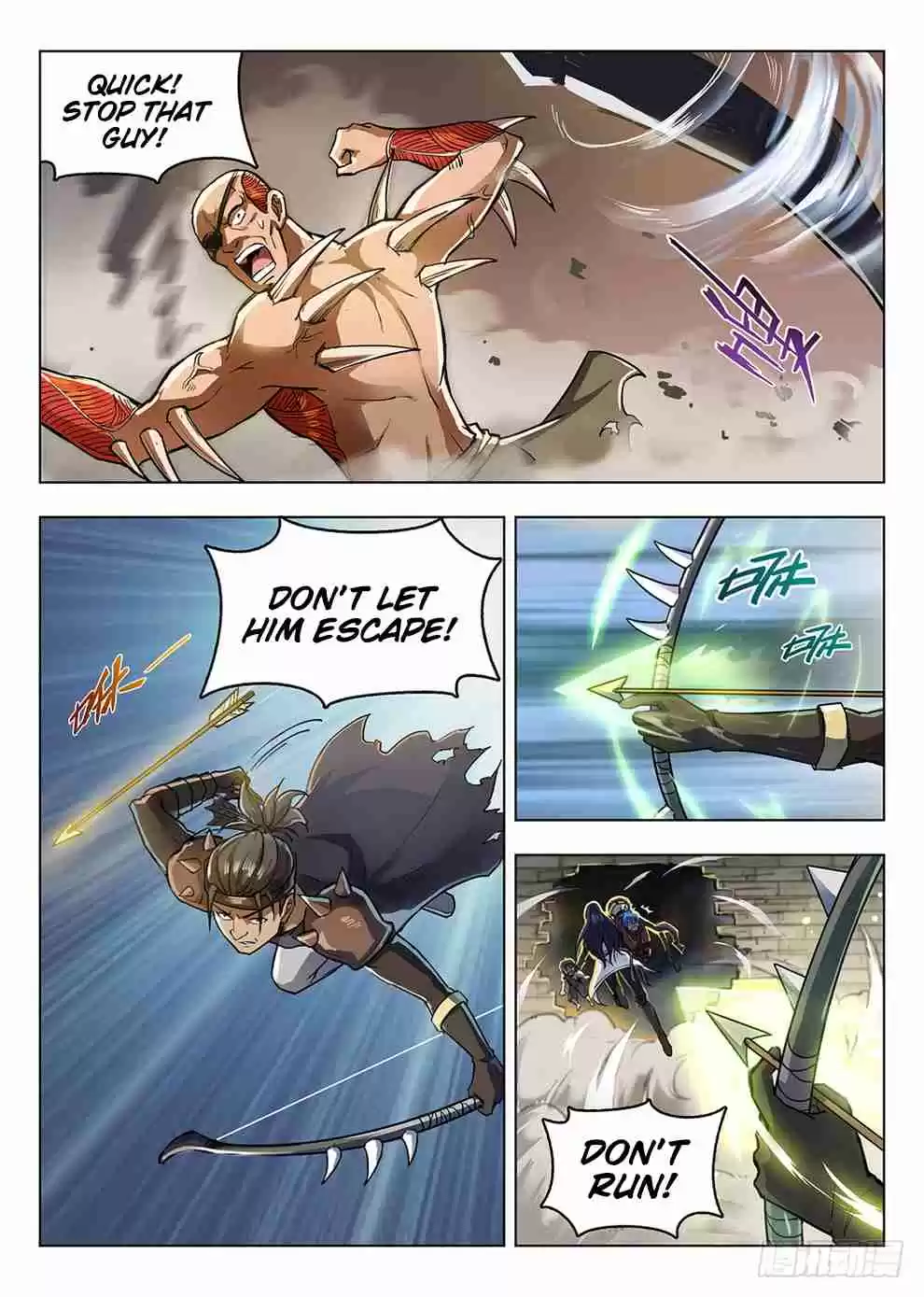 Hunter Age Ch. 200 Ming He Attacks