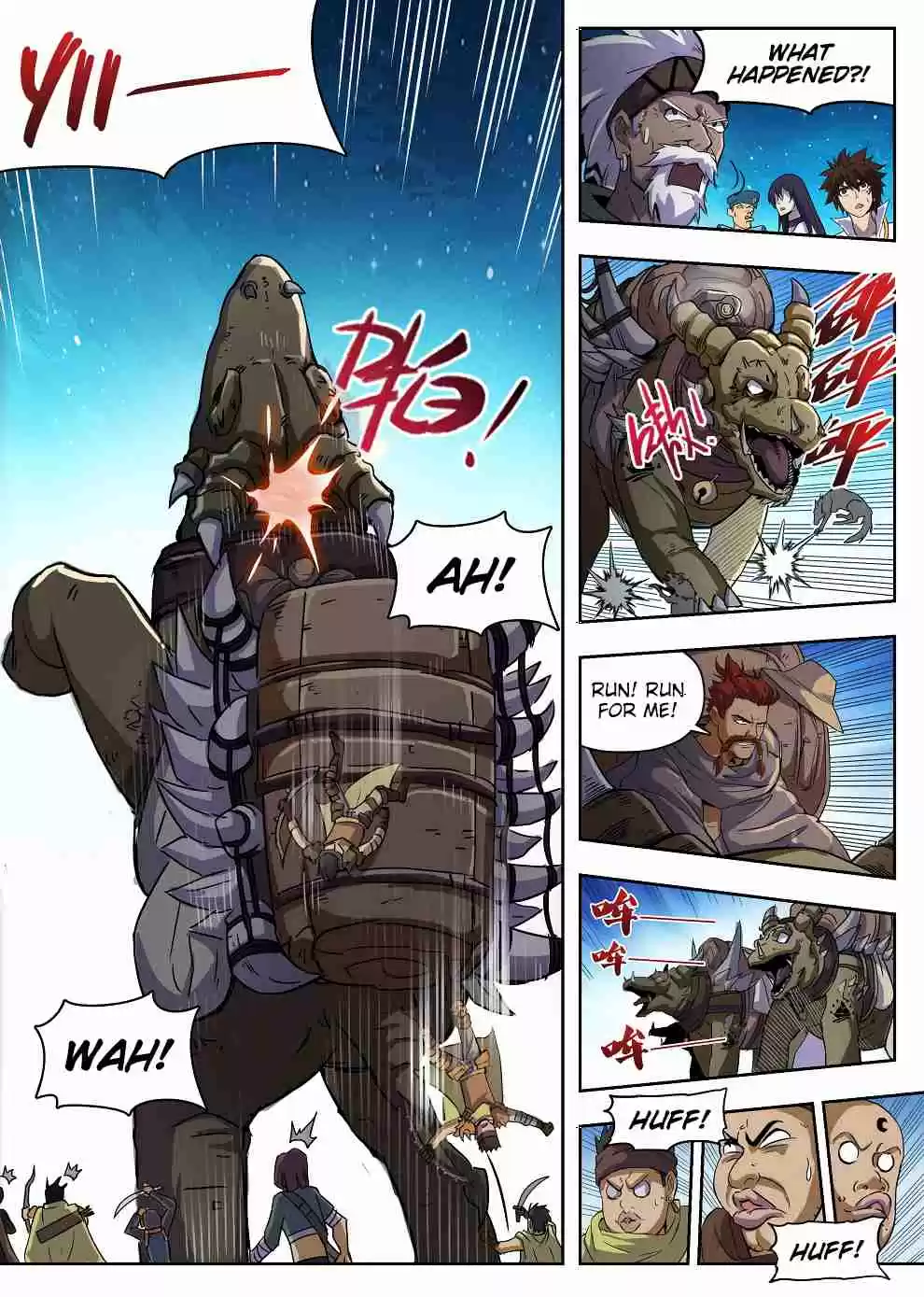 Hunter Age Ch. 219 Carrier Dragon Riot