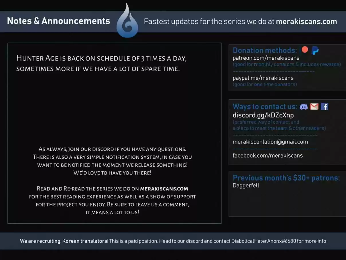 Hunter Age Ch. 52 Sealed Spirit Tower