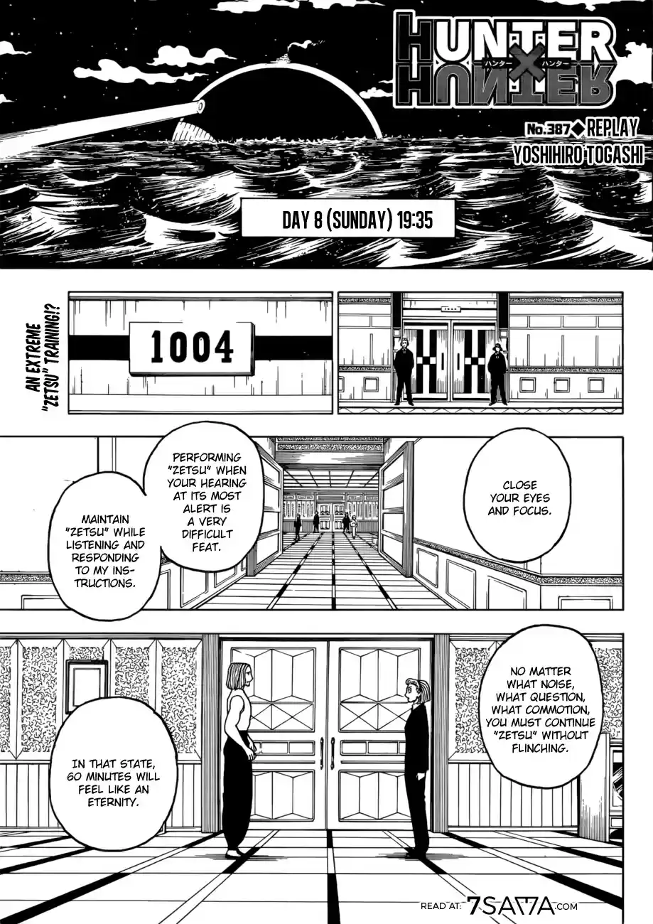 Hunter X Hunter Ch. 387 Replay