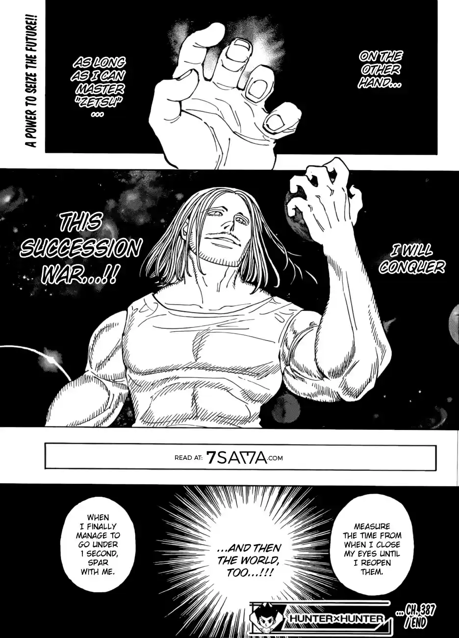 Hunter X Hunter Ch. 387 Replay