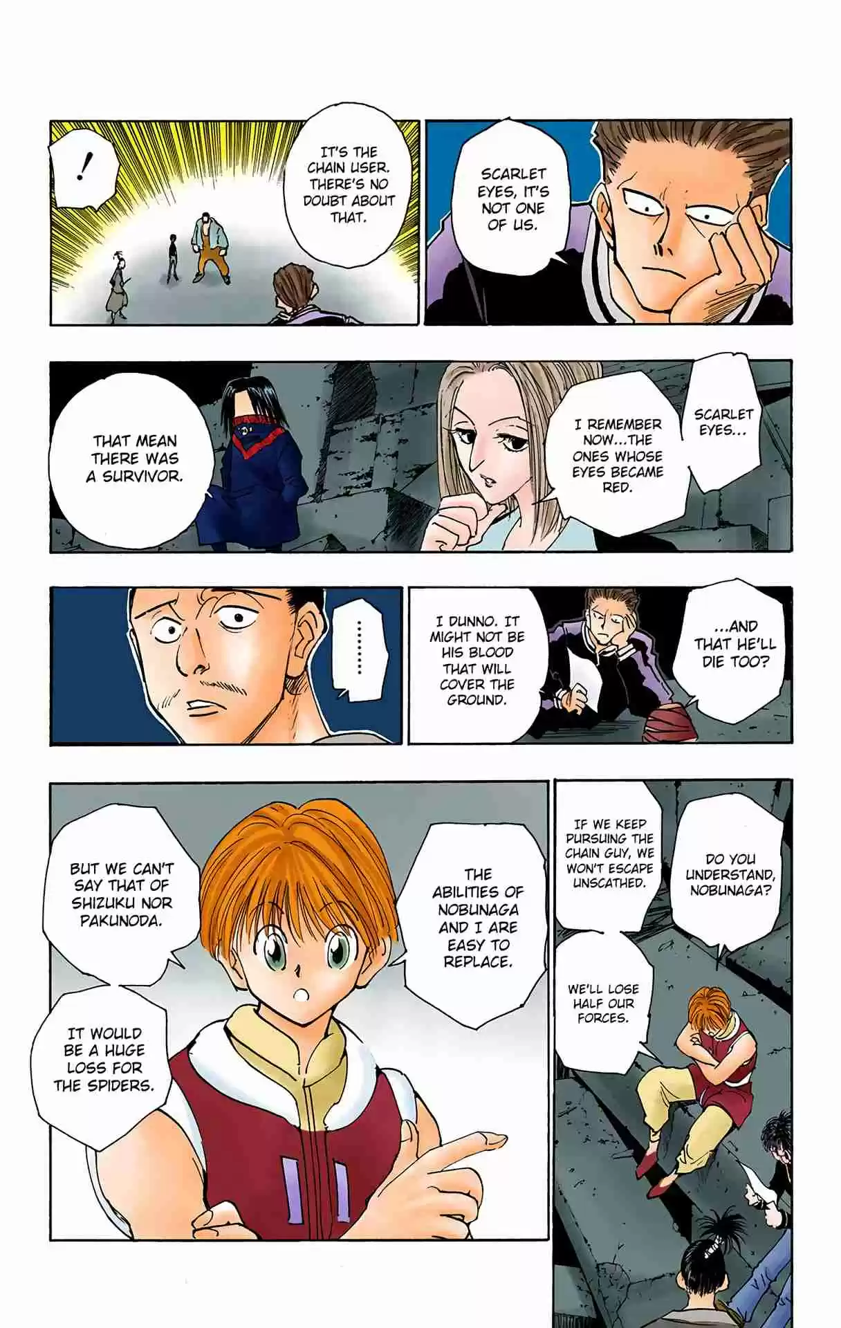 HUNTER x HUNTER - DIGITAL COLORED COMICS 104