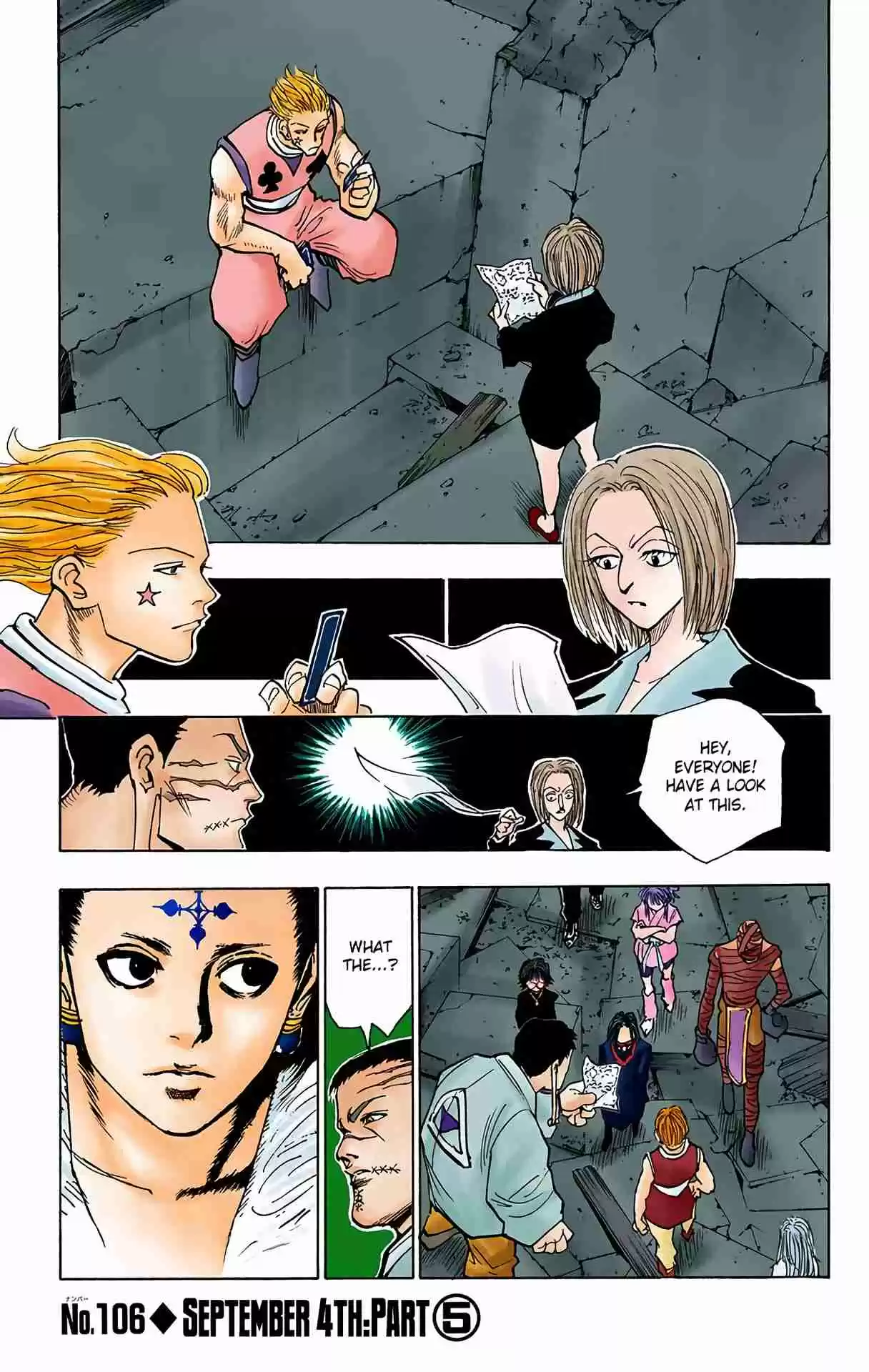 HUNTER x HUNTER - DIGITAL COLORED COMICS 106