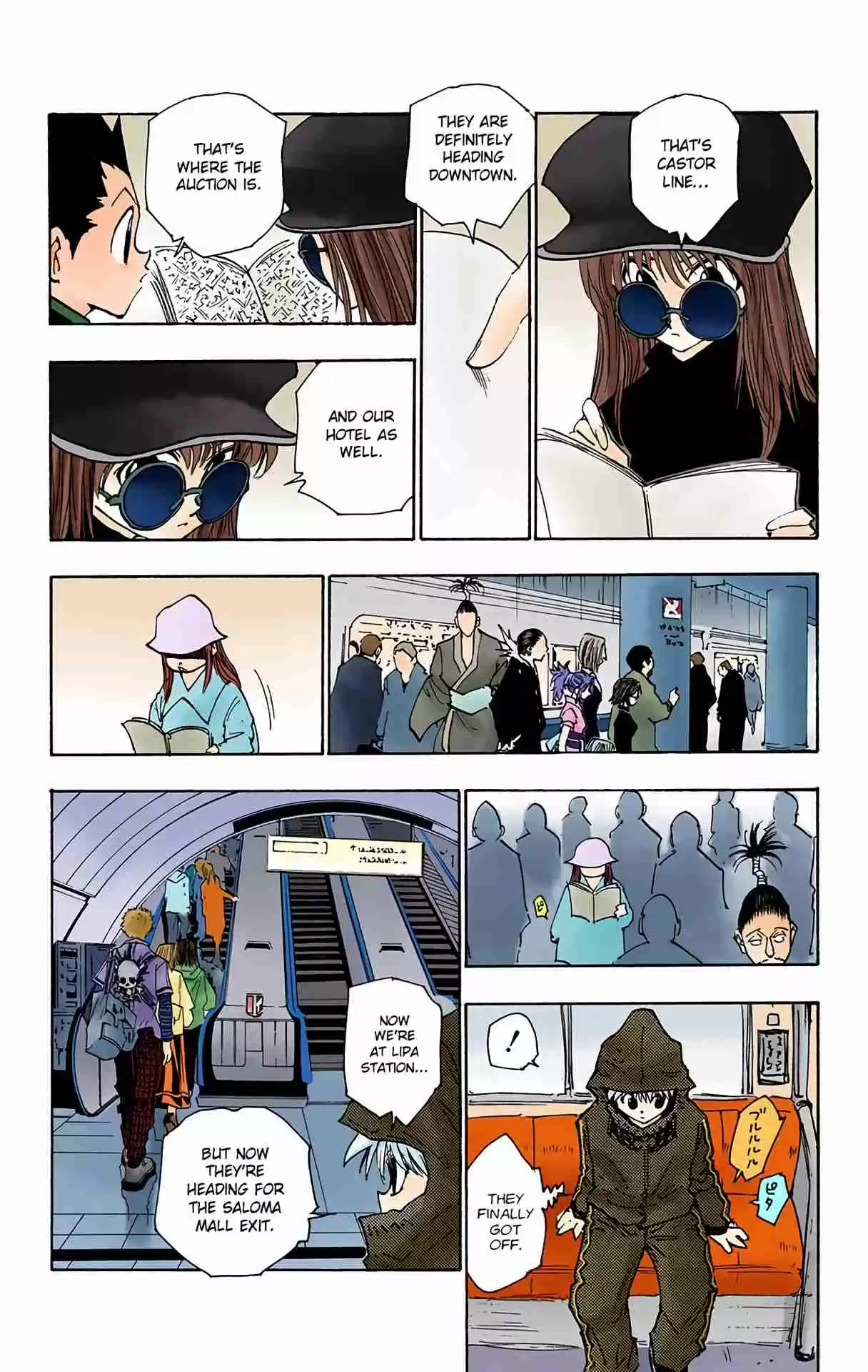 HUNTER x HUNTER - DIGITAL COLORED COMICS 110