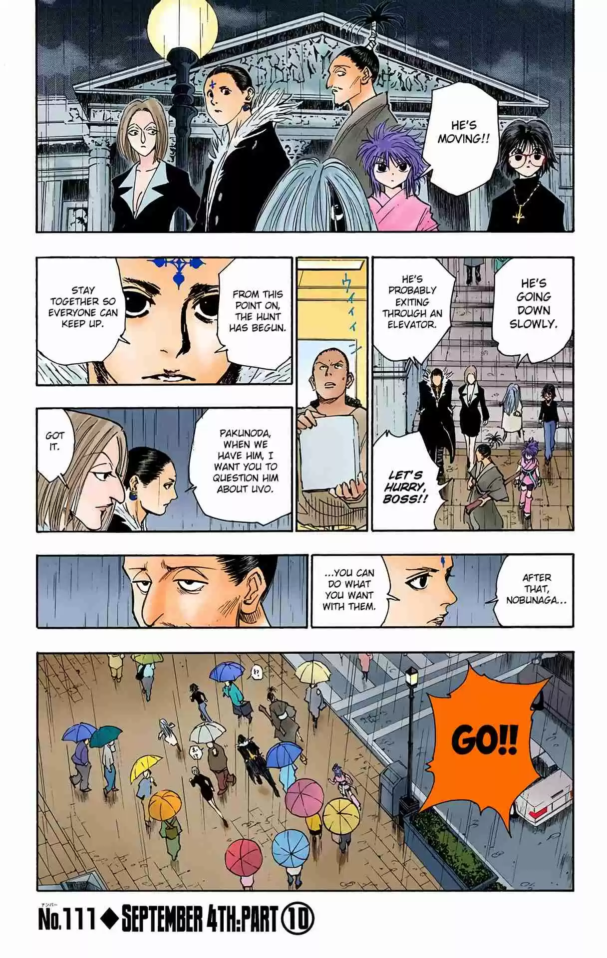 HUNTER x HUNTER - DIGITAL COLORED COMICS 111