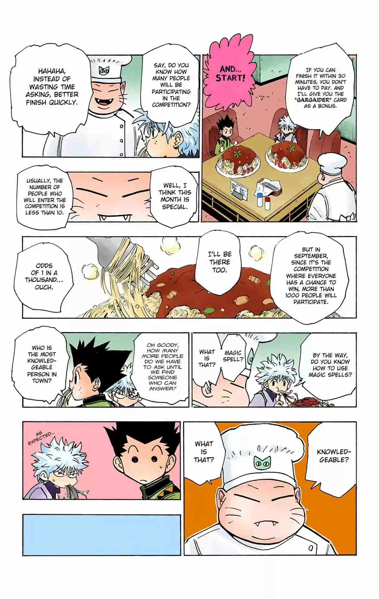 HUNTER x HUNTER - DIGITAL COLORED COMICS 129