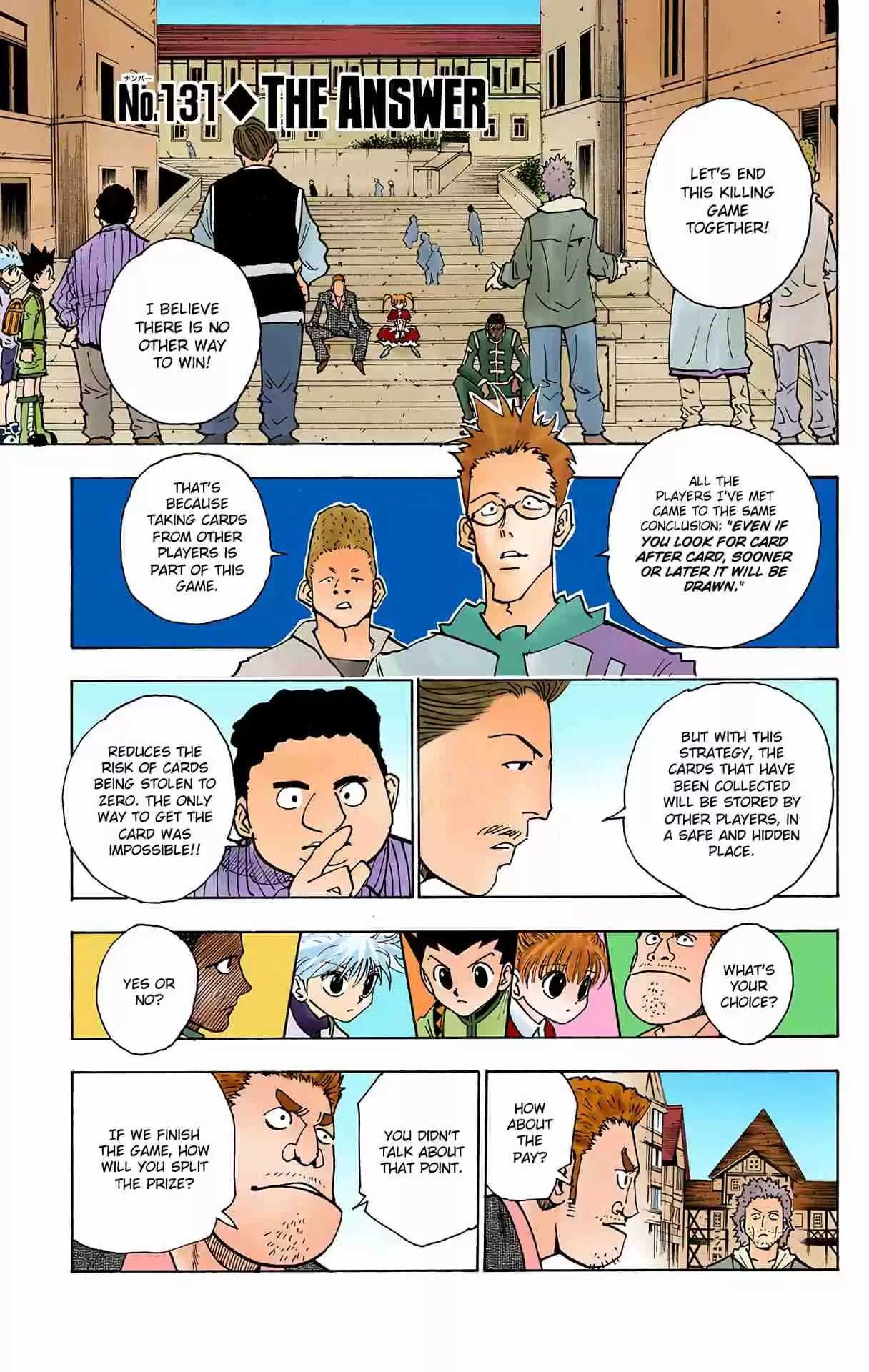 HUNTER x HUNTER - DIGITAL COLORED COMICS 131