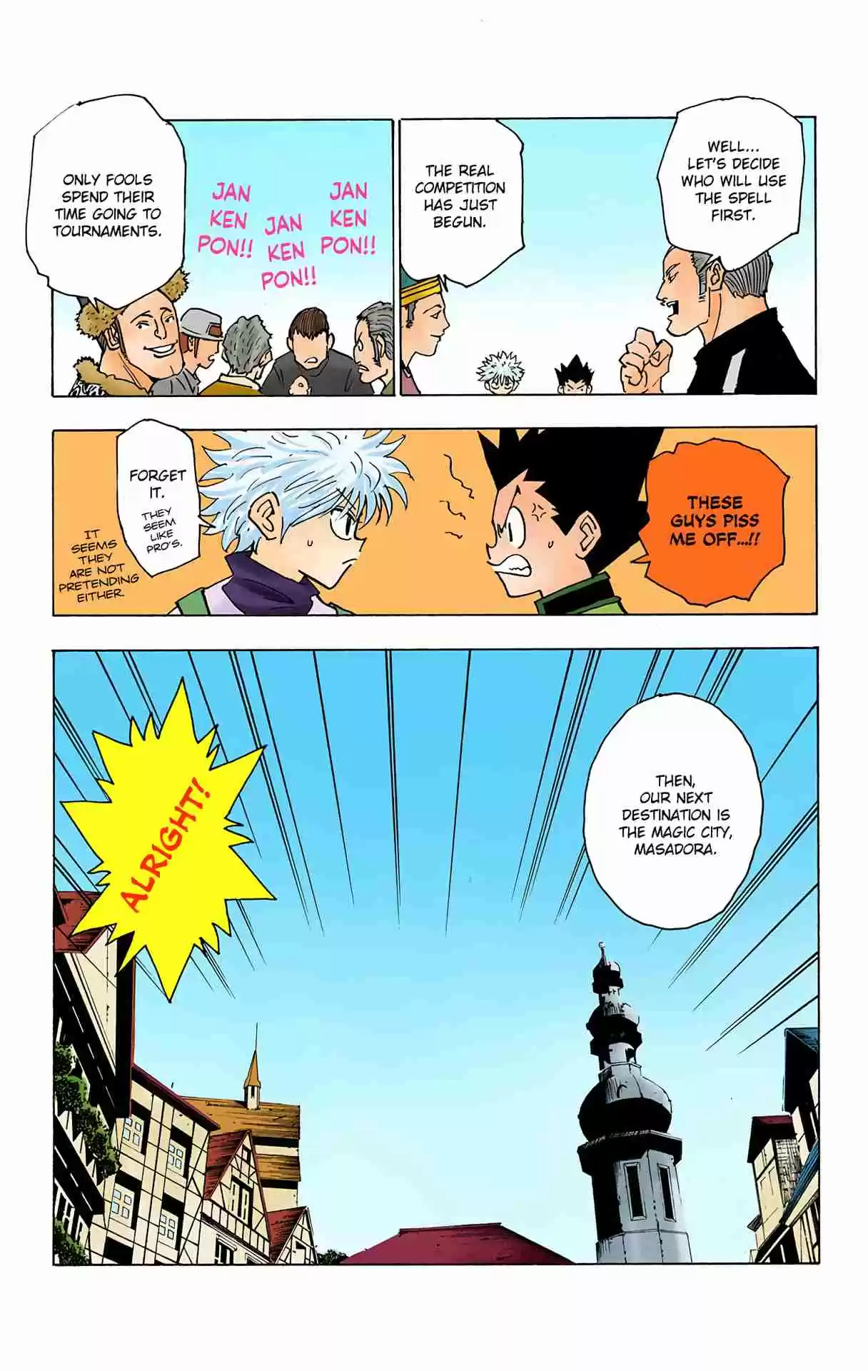 HUNTER x HUNTER - DIGITAL COLORED COMICS 133