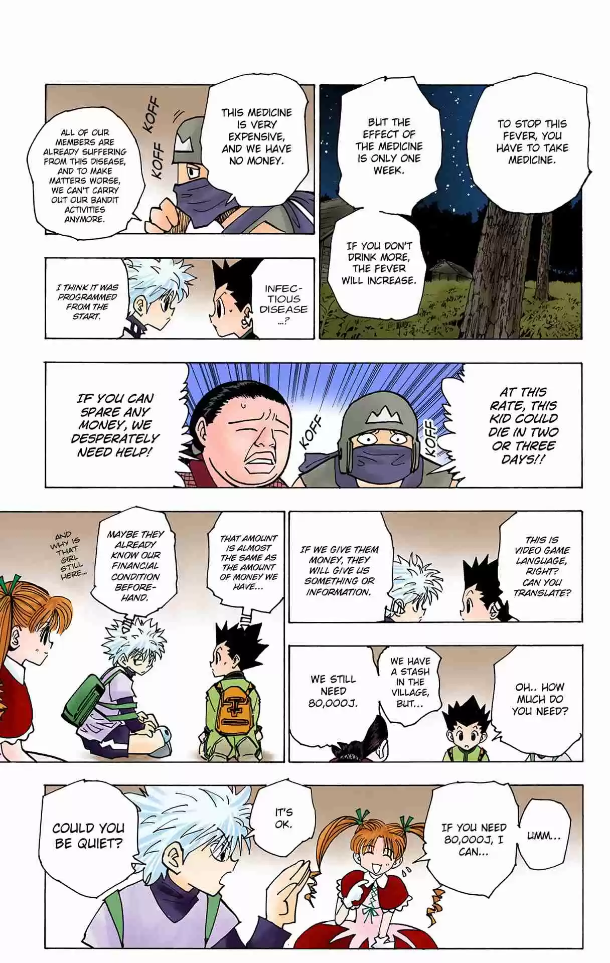 HUNTER x HUNTER - DIGITAL COLORED COMICS 135