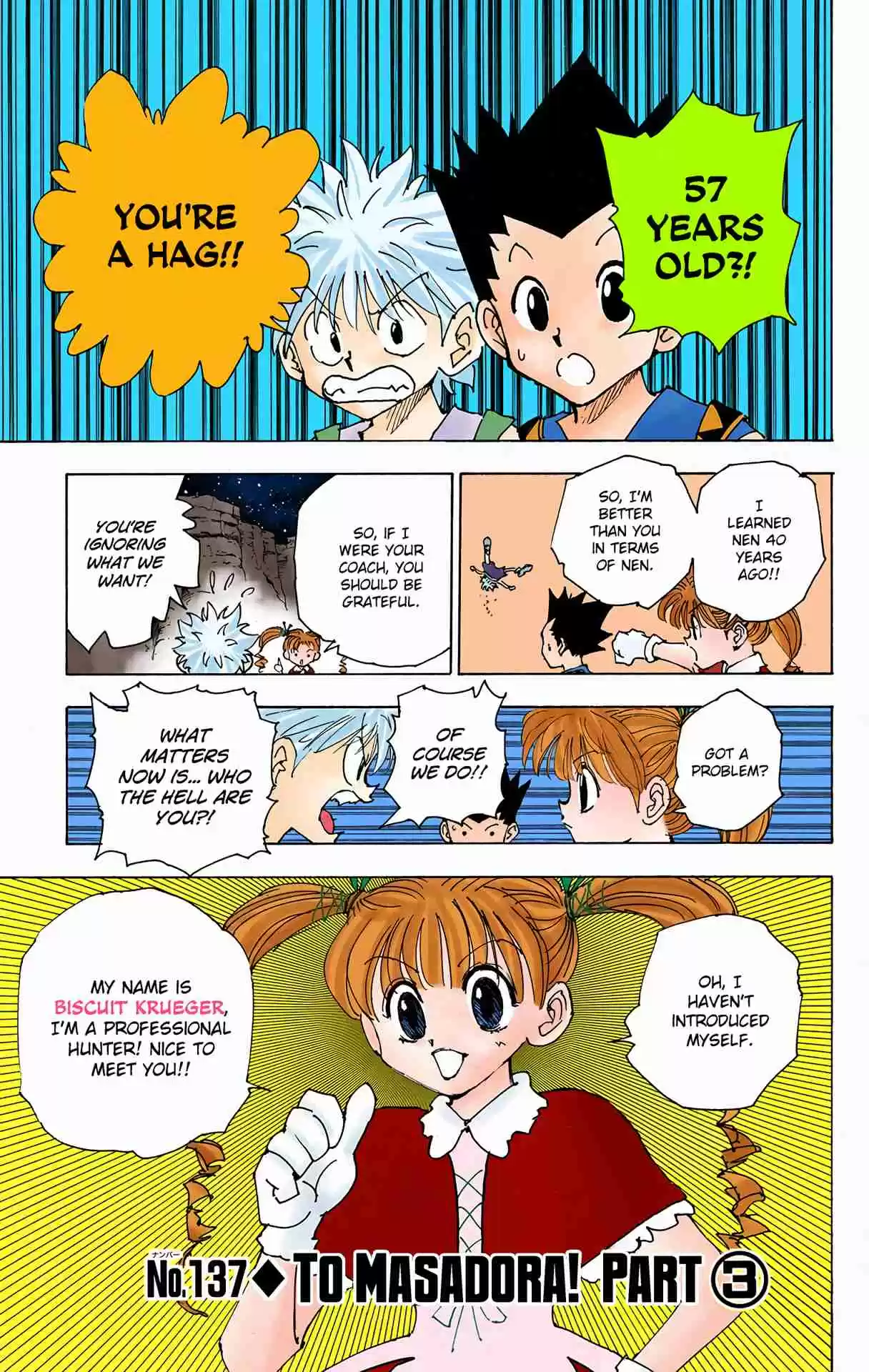 HUNTER x HUNTER - DIGITAL COLORED COMICS 137